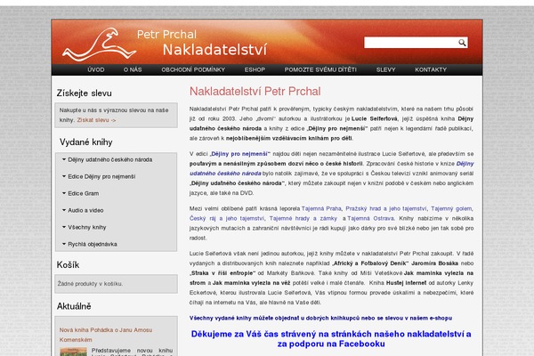 nakladatelstviprchal.cz site used Prchal_shop3