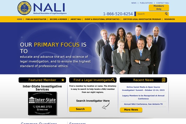 nalionline.org site used Nali