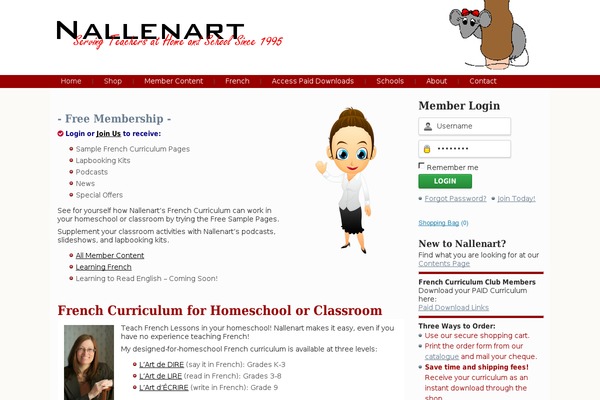 nallenart.com site used 2012wp1016