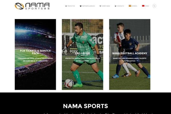 namasports.net site used Punto