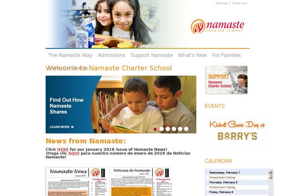 namastecharterschool.org site used Namaste