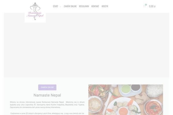 namastenepal.pl site used Soup