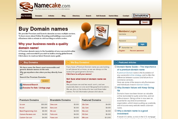 namecake.com site used Namecake_fixed