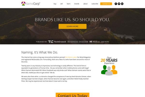 Avada theme site design template sample