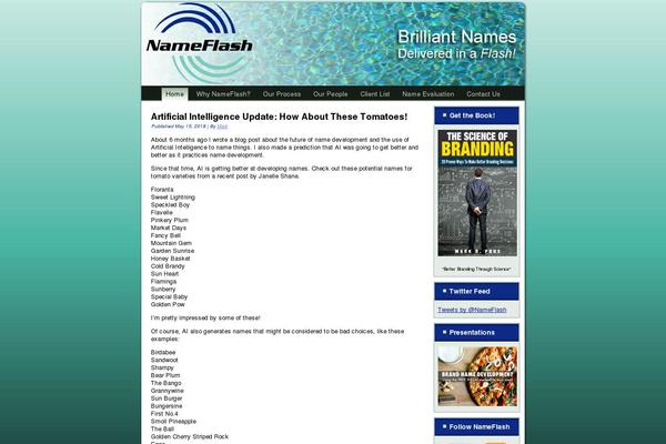 nameflash.com site used Nameflashmobile1