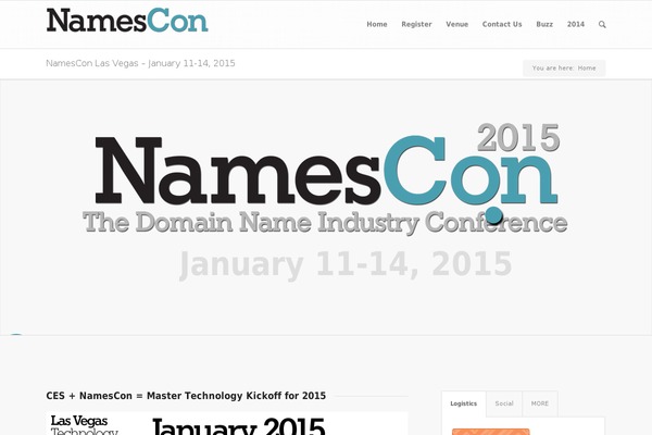 namescon.com site used Namescon-2023