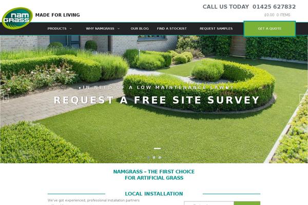 namgrass.co.uk site used Namgrass