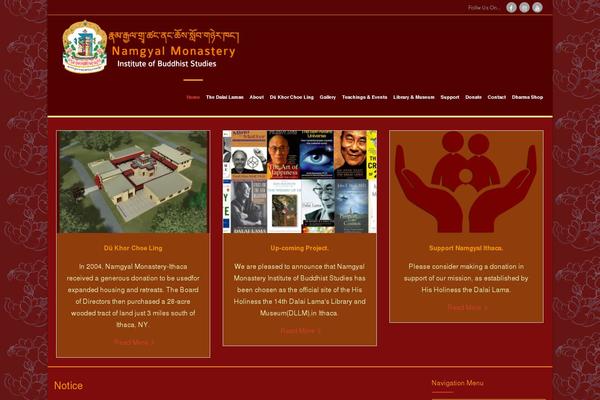 namgyal.org site used Namgyal