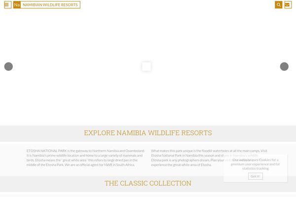 namibianwildliferesorts.com site used Toolset-starter