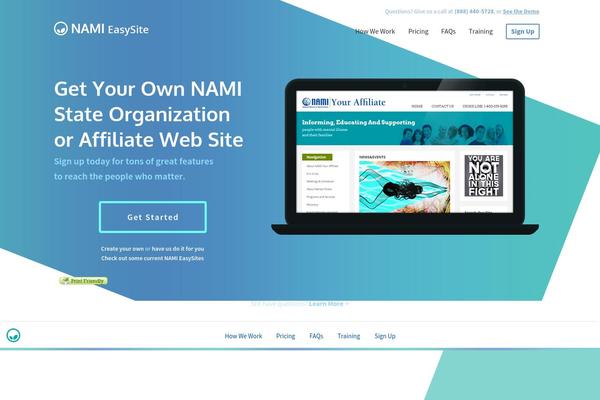namieasysite.com site used Npeasysite