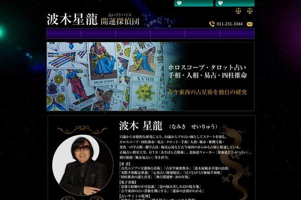 namikiseiryu.com site used Theme-l-style-02