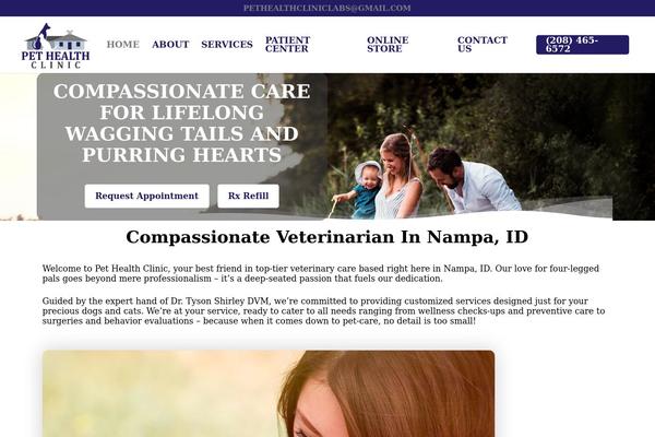 Salient theme site design template sample