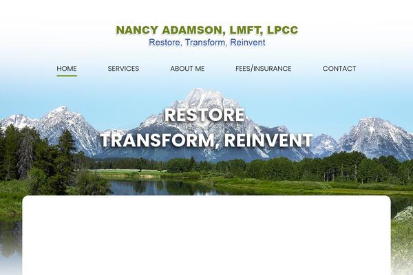 nancyadamson.com site used Nancyadamson