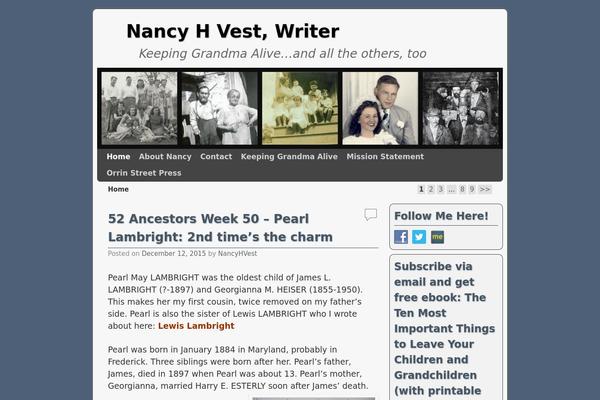 Weaver II theme site design template sample