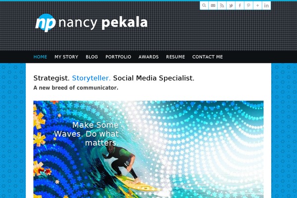 nancypekala.com site used Natural
