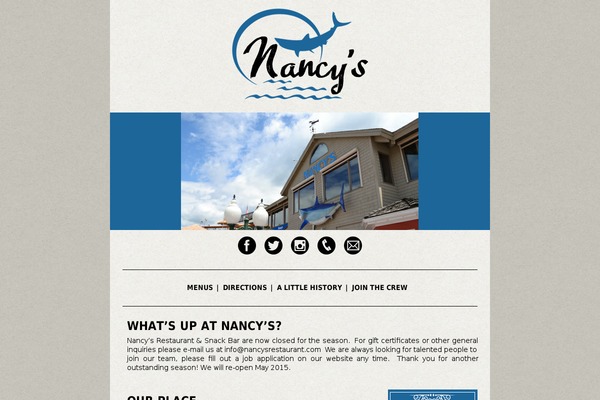 nancysrestaurant.com site used Nancys_restaurant