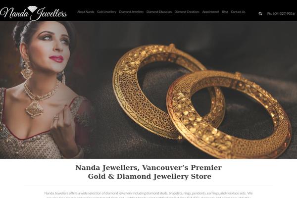 nandajewellers.com site used Nanda-jewellers