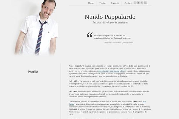 nandopappalardo.com site used Nando