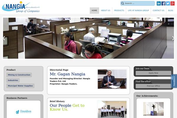 Twenty Thirteen theme site design template sample