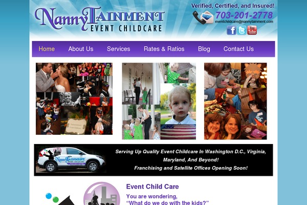 nannytainment.com site used Nannyt