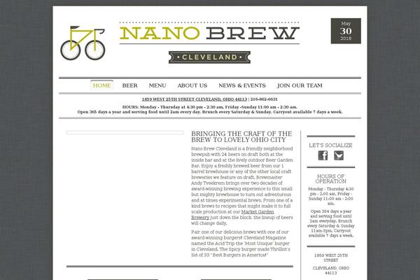 nanobrewcleveland.com site used Nano_theme