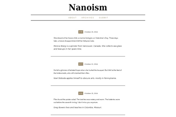 Nanopress theme site design template sample
