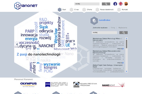 nanonet.pl site used Nanotheme
