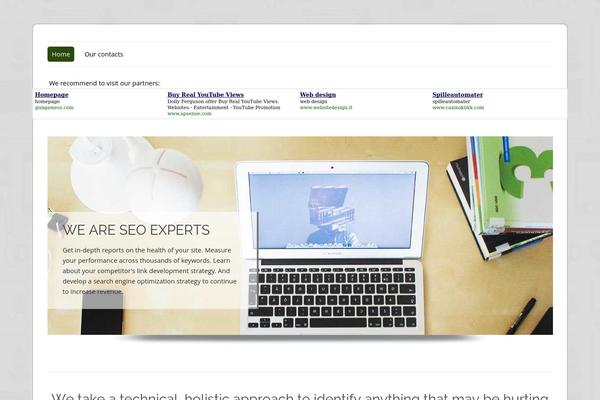 ColorWay theme site design template sample