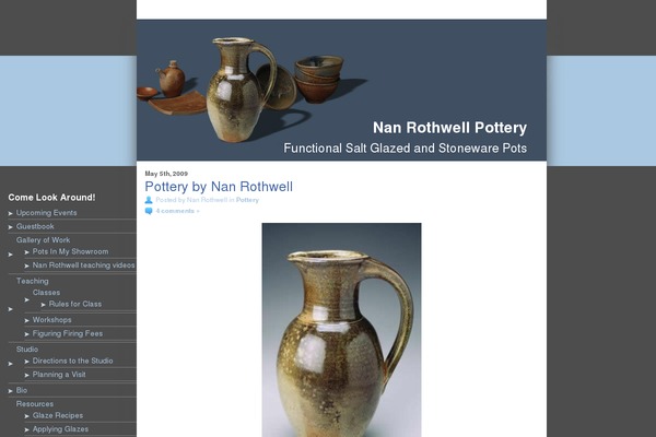 nanrothwellpottery.com site used Blue Drop