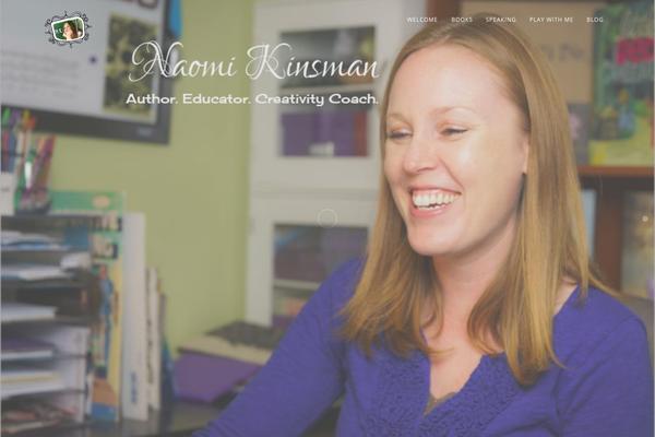Story theme site design template sample