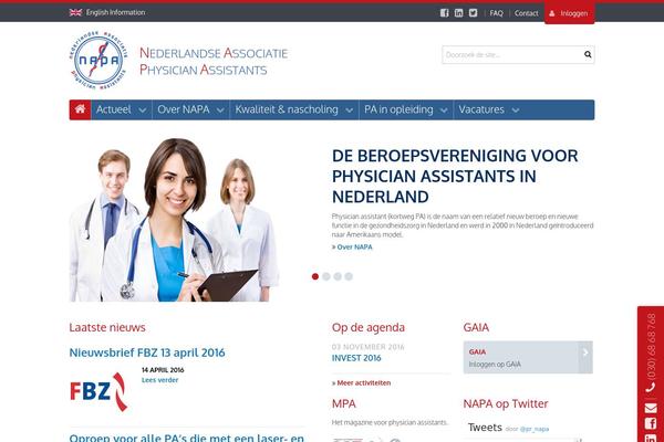 napa.nl site used Napa