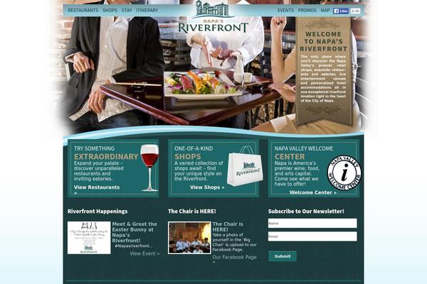 riverfront theme websites examples