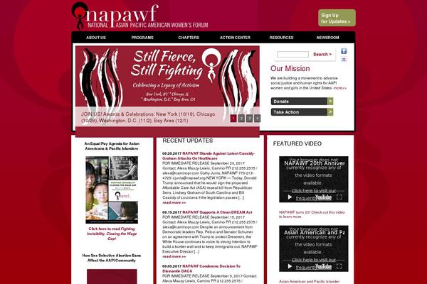 napawf.org site used Napawf