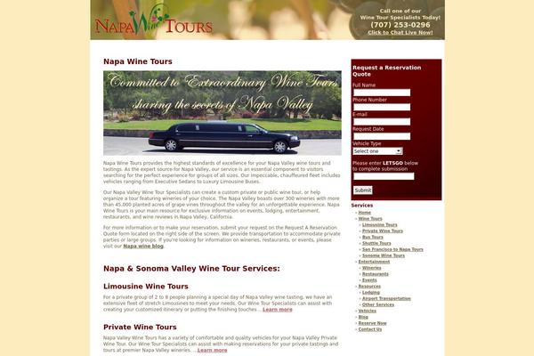 Default theme site design template sample