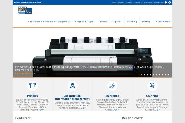 napco theme websites examples