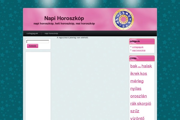 napihoroszkop.net site used Napihoroujabb2