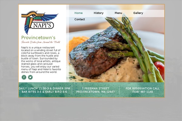 Restaurant theme site design template sample