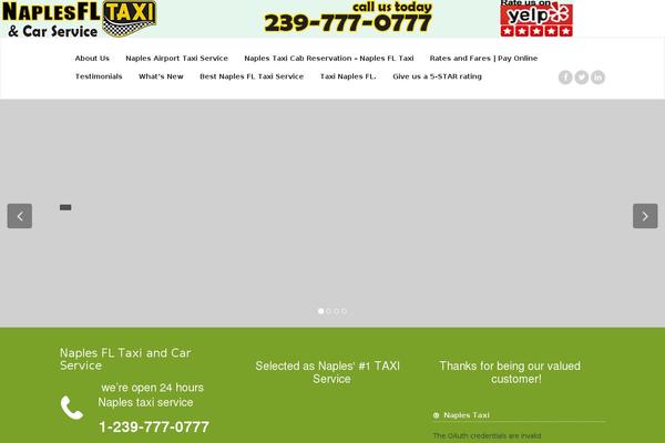 naplesfltaxi.com site used Appointment Green