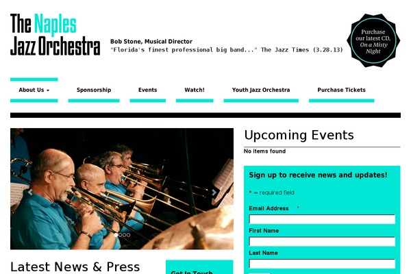 naplesjazzorchestra.com site used Njo