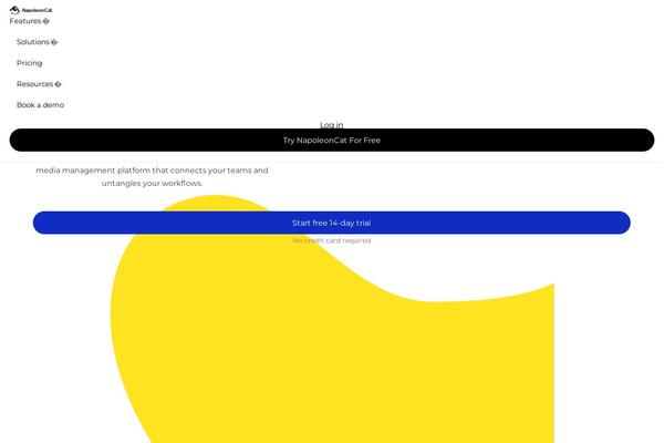 napoleoncat.com site used Napoleoncat-vue