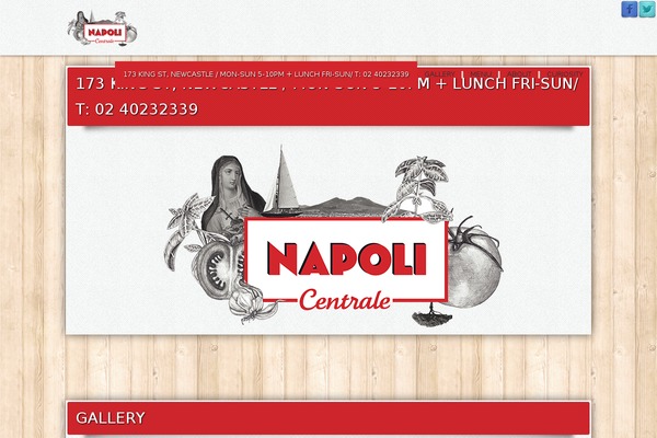 napolicentrale.com.au site used Fuzzy