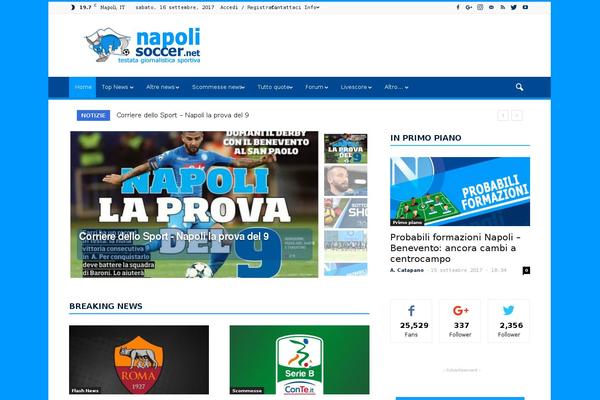 napolisoccer.net site used Max1.1