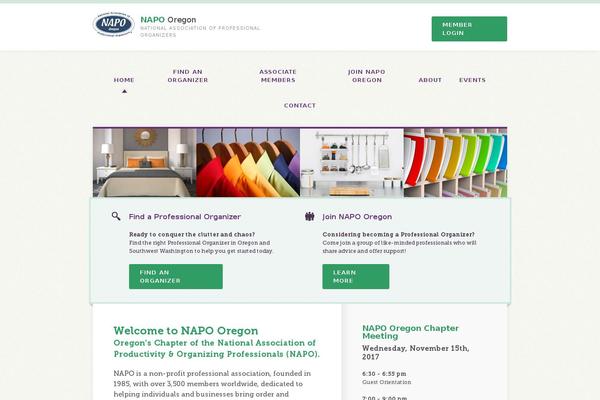 napooregon.com site used Napo