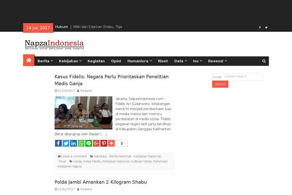 napzaindonesia.com site used Magazine Plus