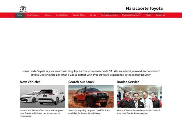 naracoortetoyota.com.au site used Prodealer