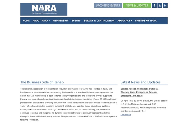 naranet.org site used Naramain2013