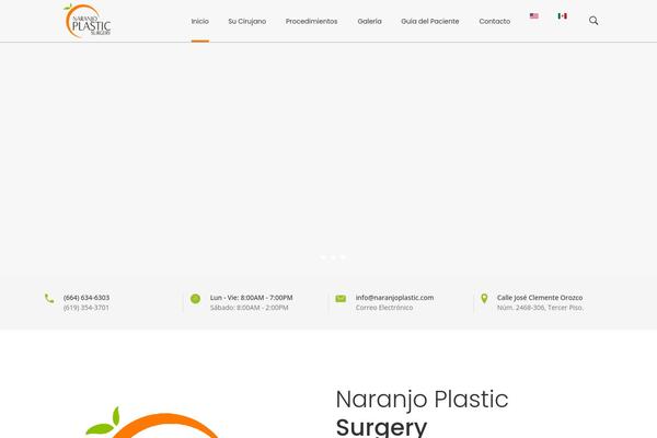 naranjoplastic.com site used Naranjo