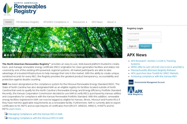 narecs.com site used Apxroots