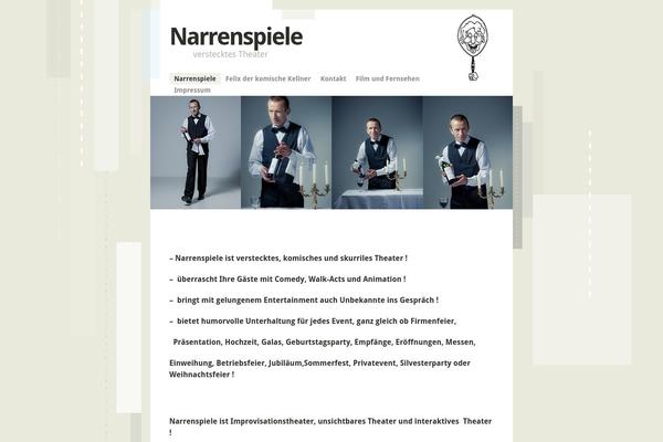 narrenspiele.de site used Splendio