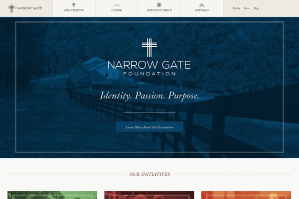 narrowgatefoundation.org site used Narrowgatefoundationwp